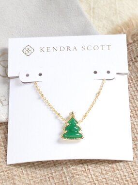 Kendra Scott • Holiday Tree Gold Short Necklace